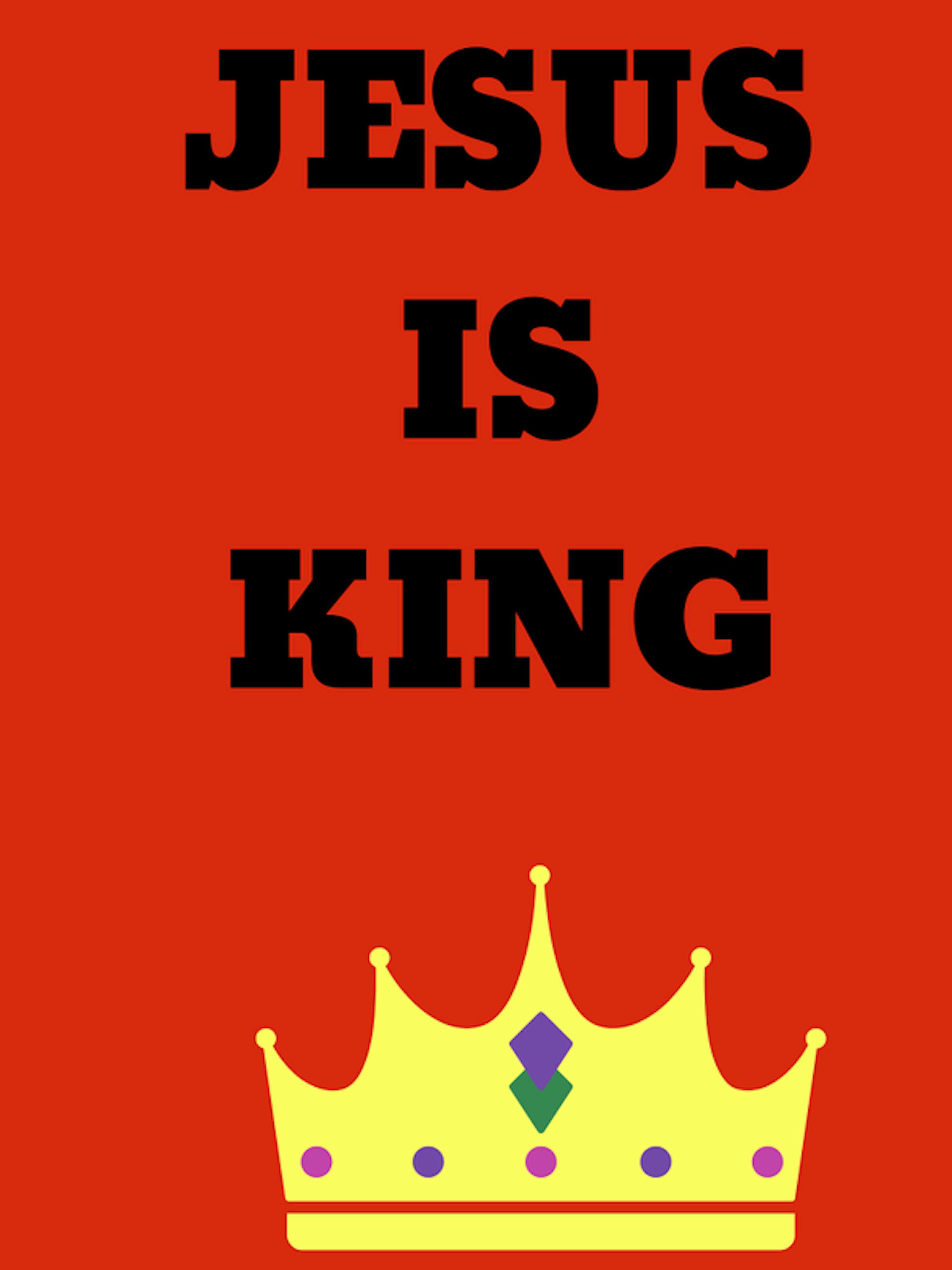 jesus is king